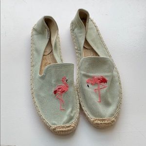 Soludos flamingo shoes